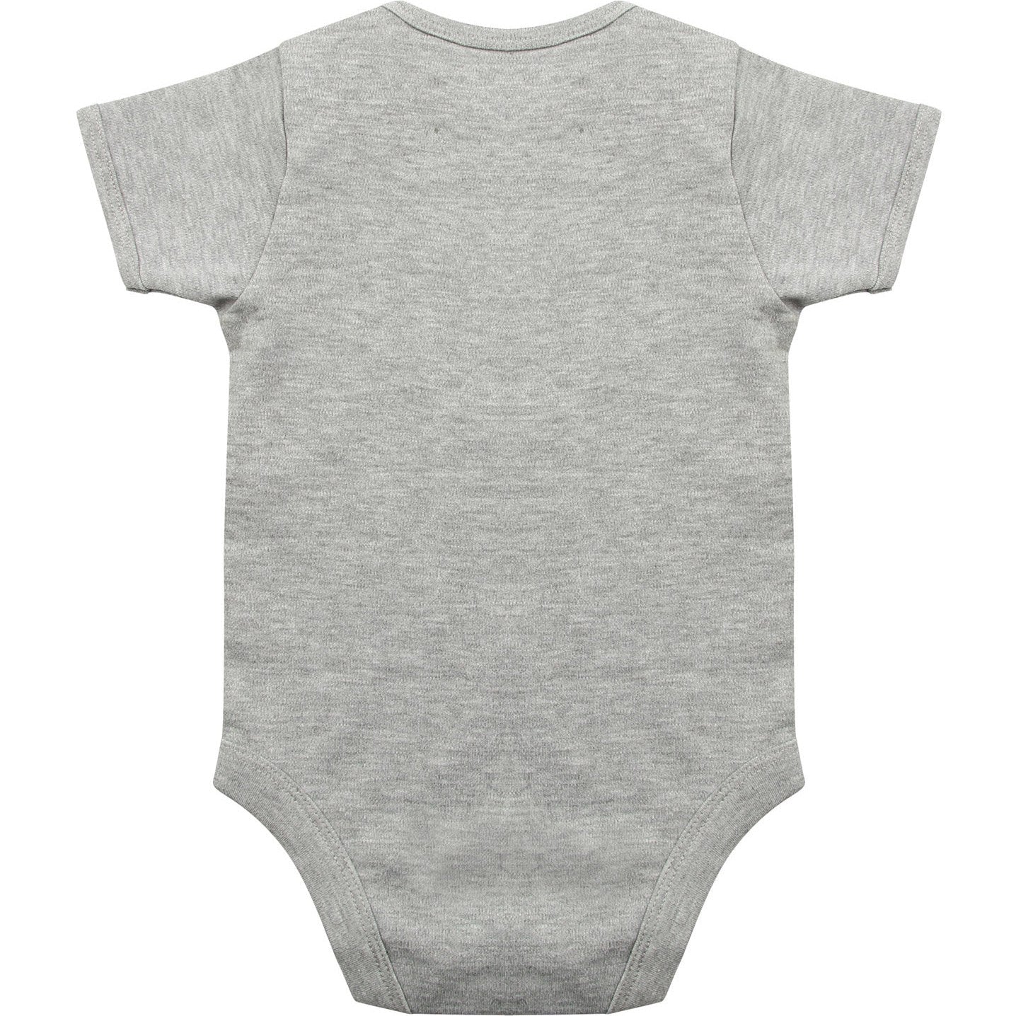 Larkwood Short-Sleeved Baby Bodysuit with Envelope Neck and Popper Fastening