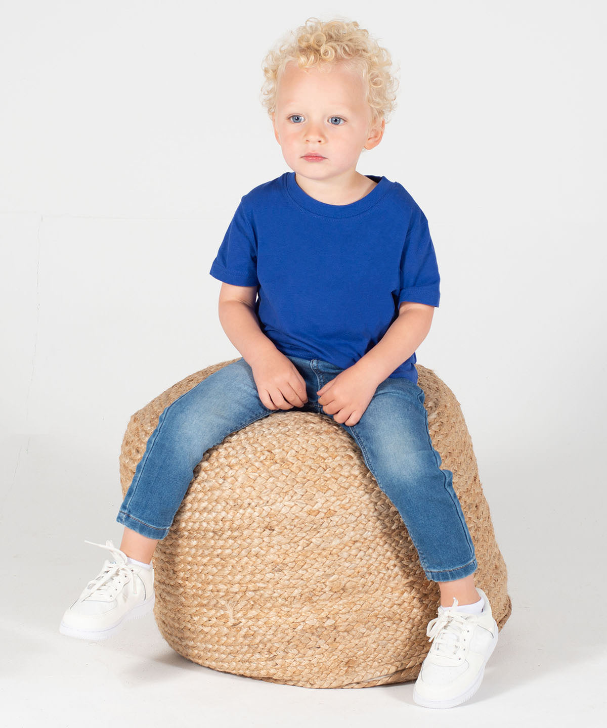 Larkwood Organic Cotton T-Shirt for Babies, Soft Ribbed Neckline, Multiple Sizes