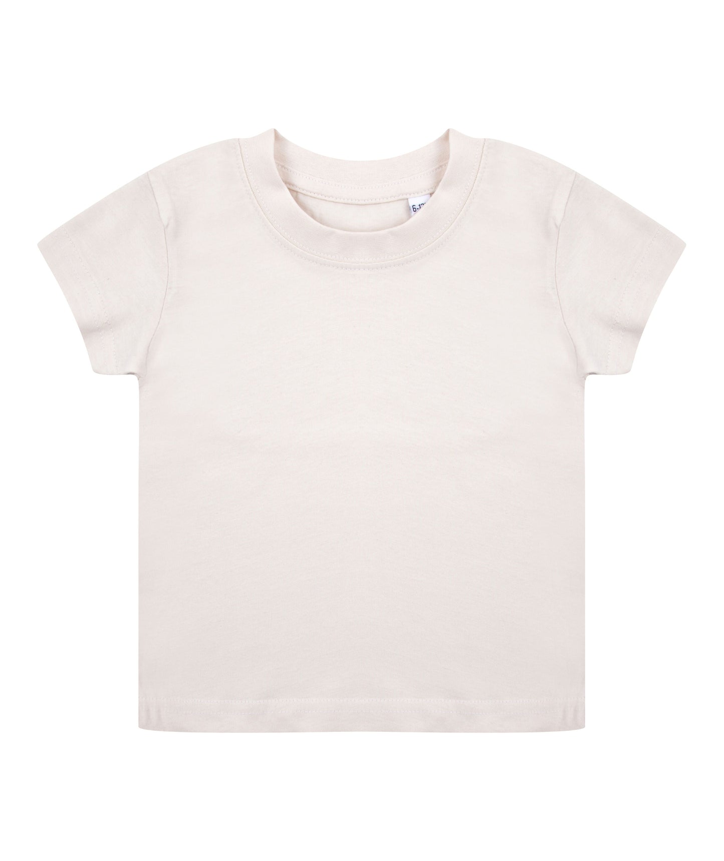 Larkwood Organic Cotton T-Shirt for Babies, Soft Ribbed Neckline, Multiple Sizes