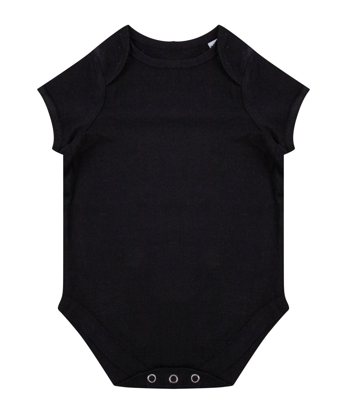 Larkwood Organic Cotton Bodysuit Short Sleeve YKK Popper Newborn to 18 Months