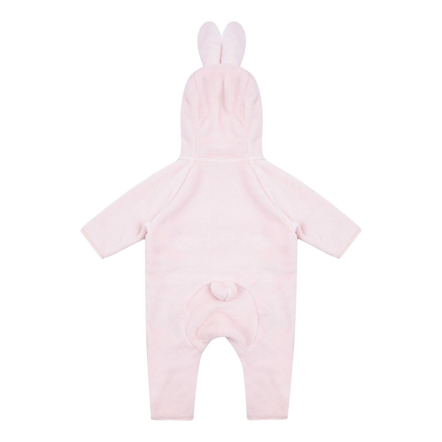 Larkwood Rabbit All-In-One Hooded Plush Suit with Ears for Baby 0-36 Months