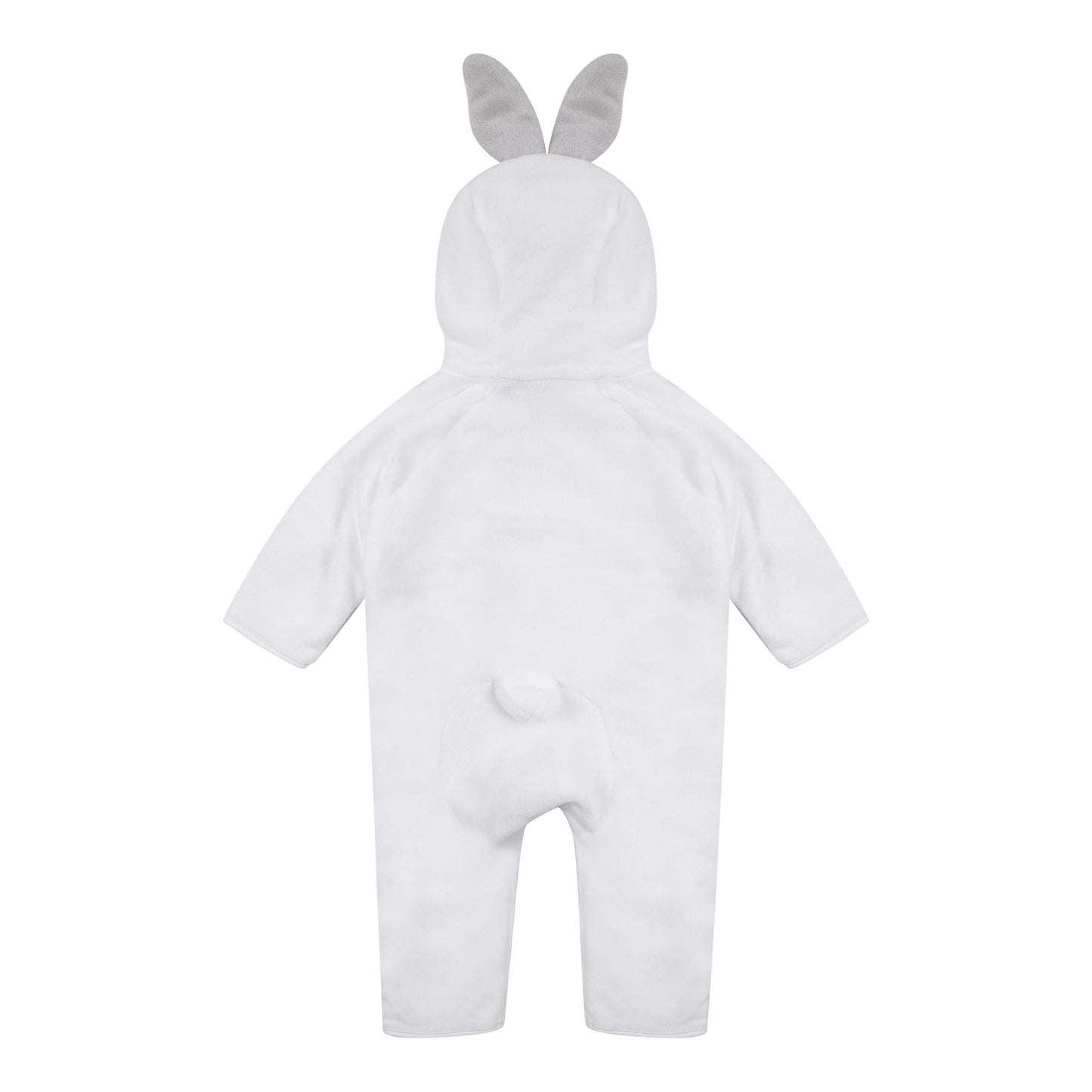 Larkwood Rabbit All-In-One Hooded Plush Suit with Ears for Baby 0-36 Months