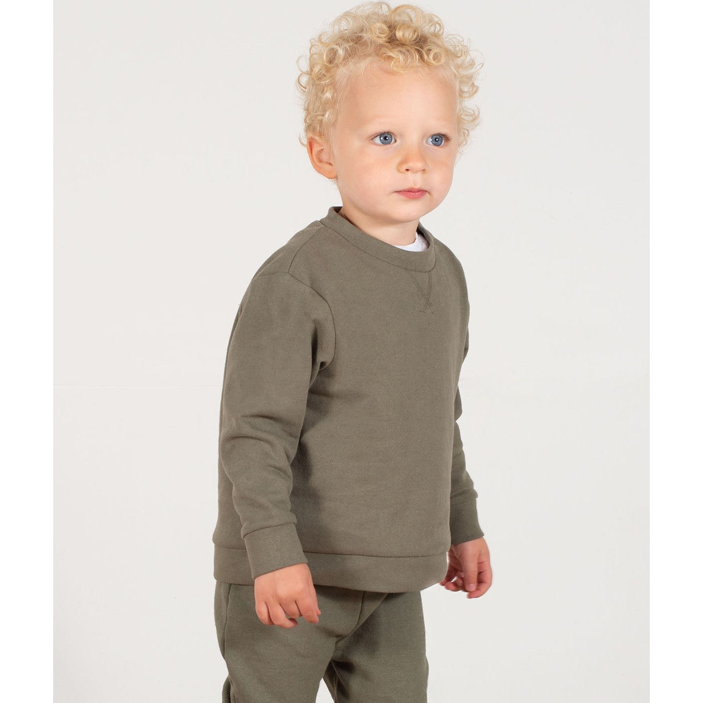 Larkwood Kids Sustainable Sweatshirt Soft Fleece Eco-Friendly Fashion 0-6Y