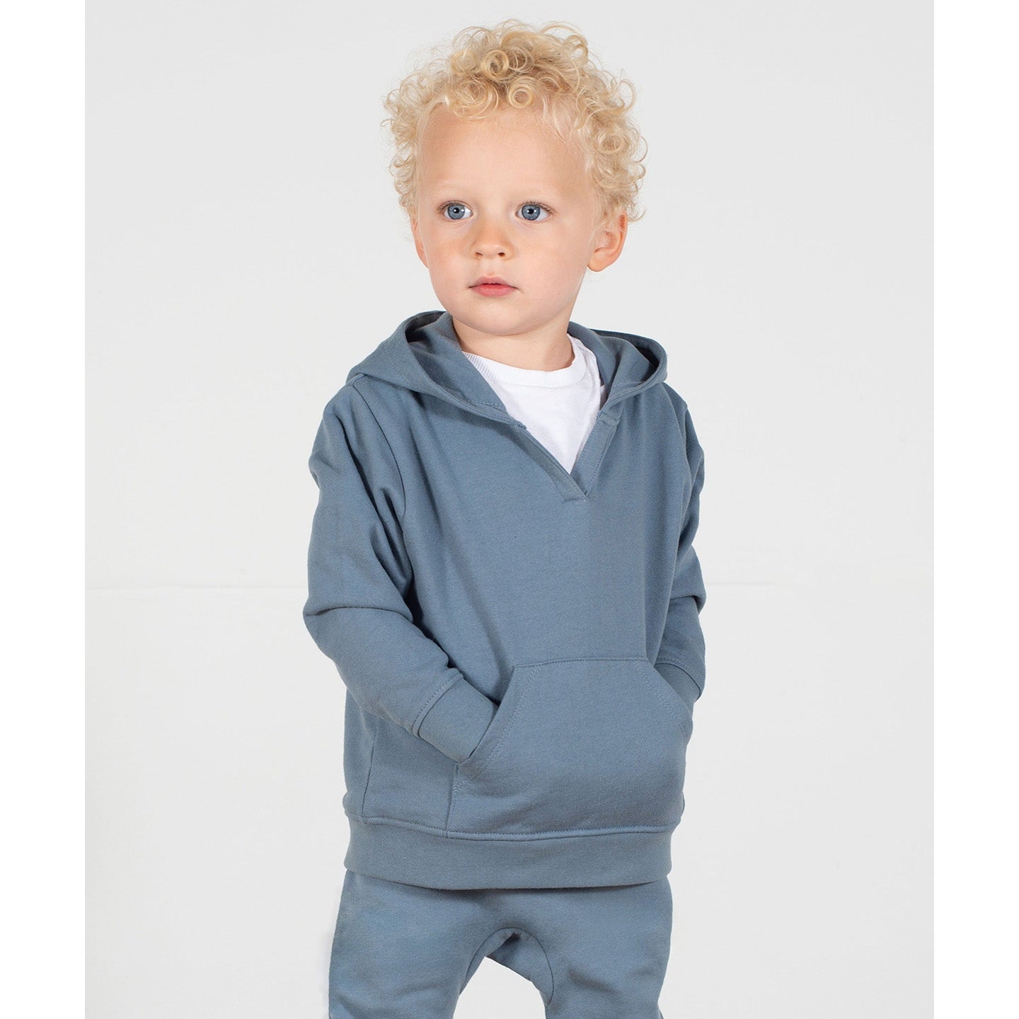 Larkwood Kids Sustainable Hoodie Soft Fleece Eco-Friendly Playground Wear