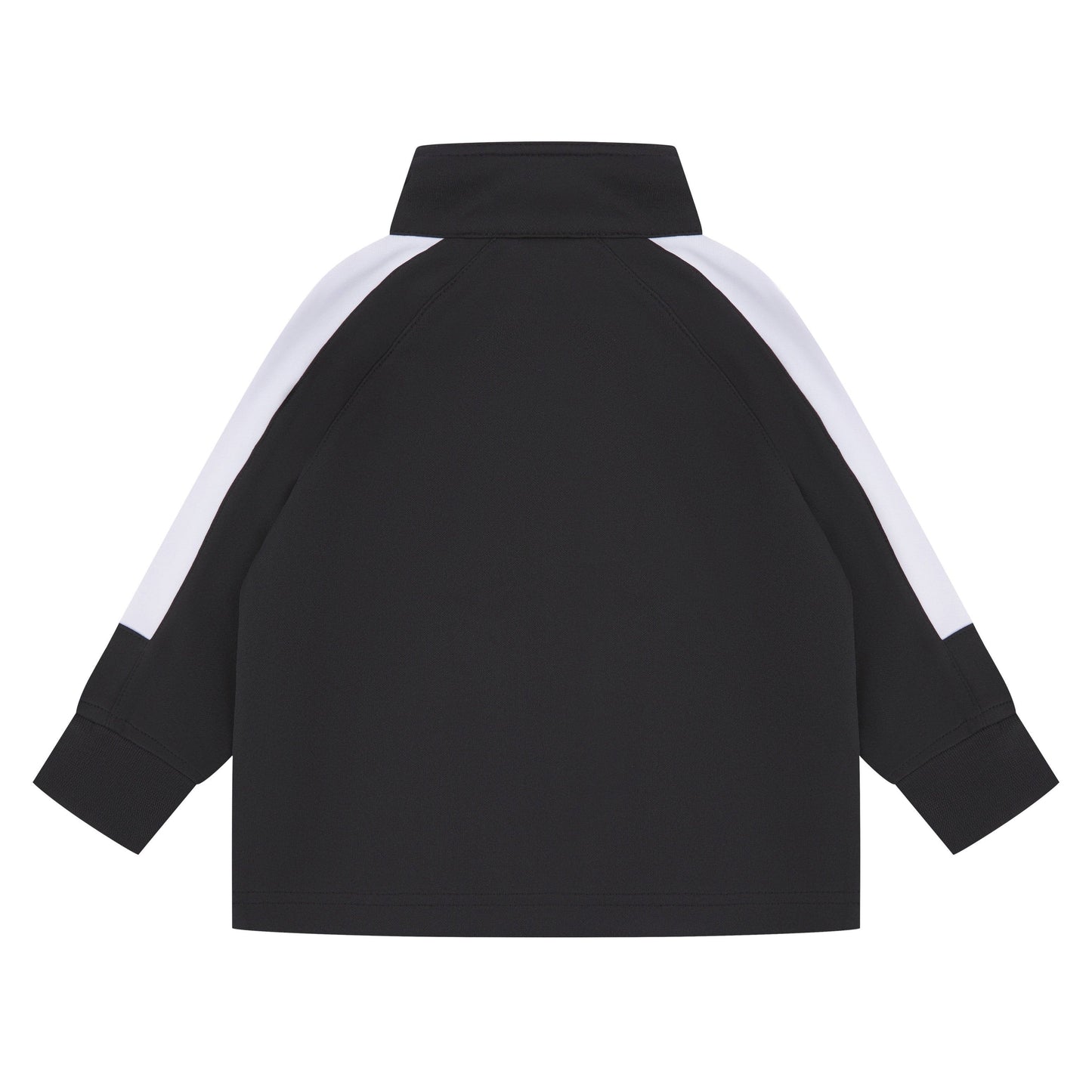 Larkwood Kids Track Top Contrast Panels Ribbed Cuffs Sports Leisurewear