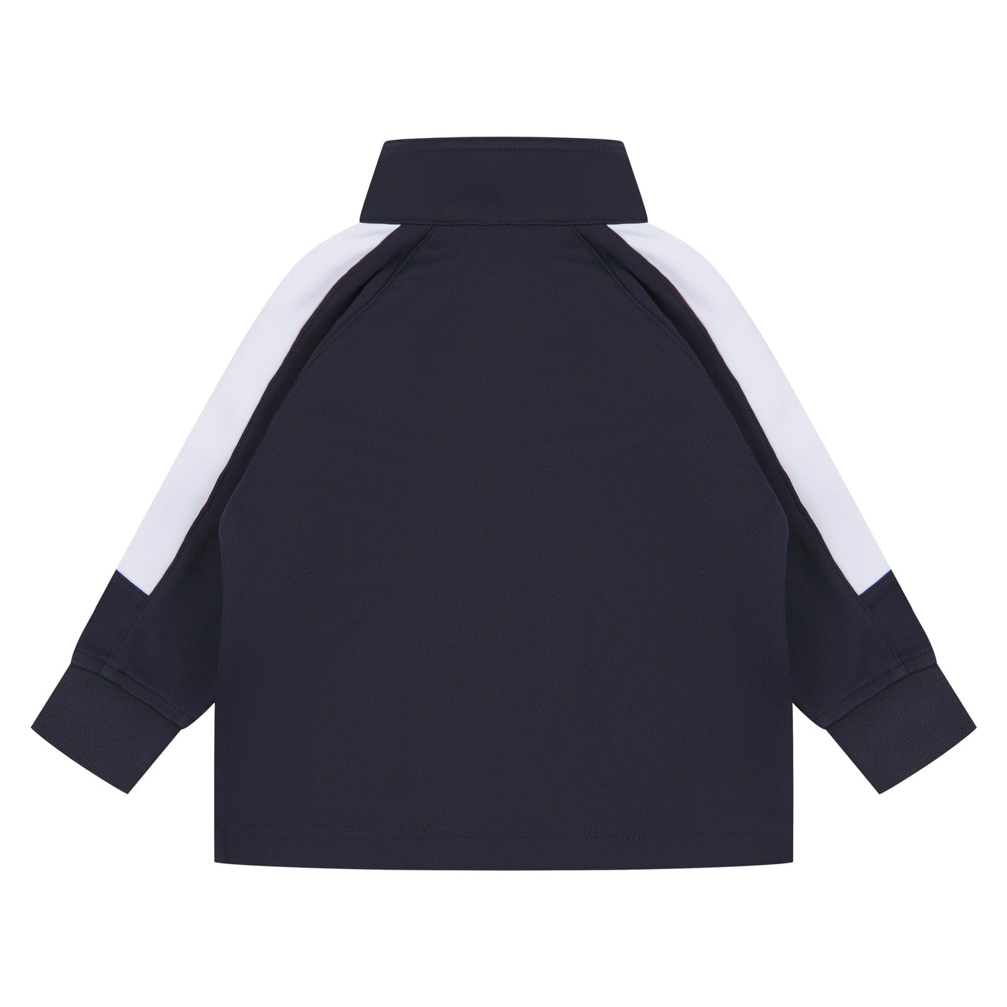Larkwood Kids Track Top Contrast Panels Ribbed Cuffs Sports Leisurewear