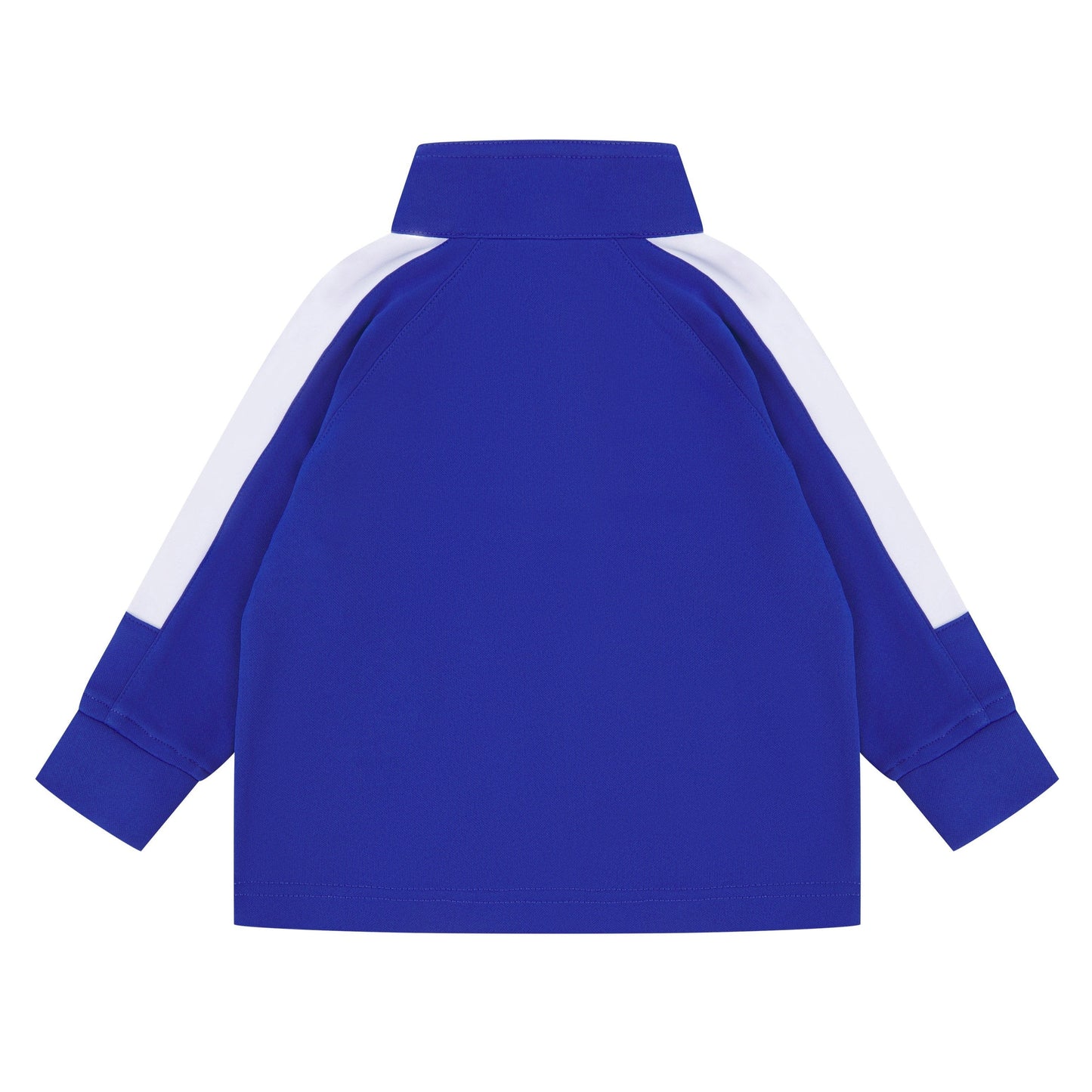 Larkwood Kids Track Top Contrast Panels Ribbed Cuffs Sports Leisurewear