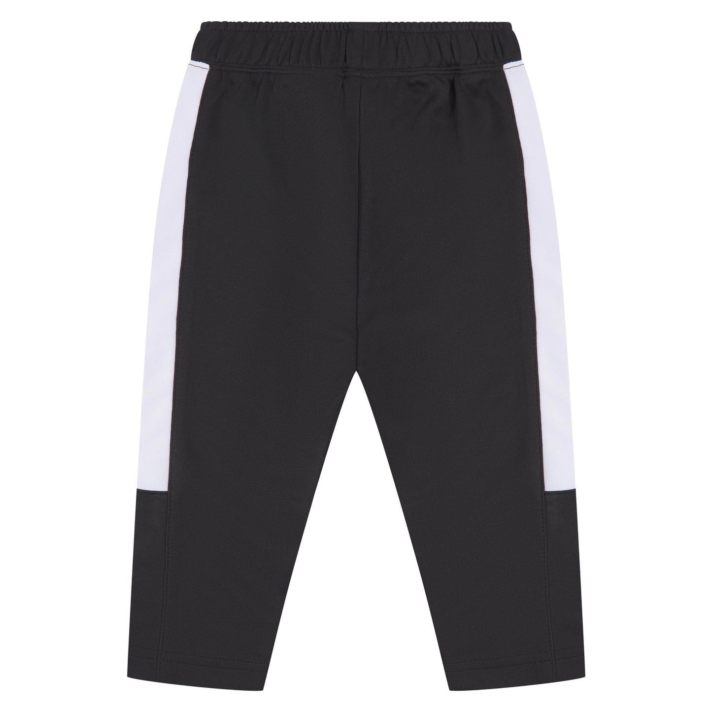 Larkwood Kids Track Bottoms Contrast Panels Elasticated Waistband Sportswear