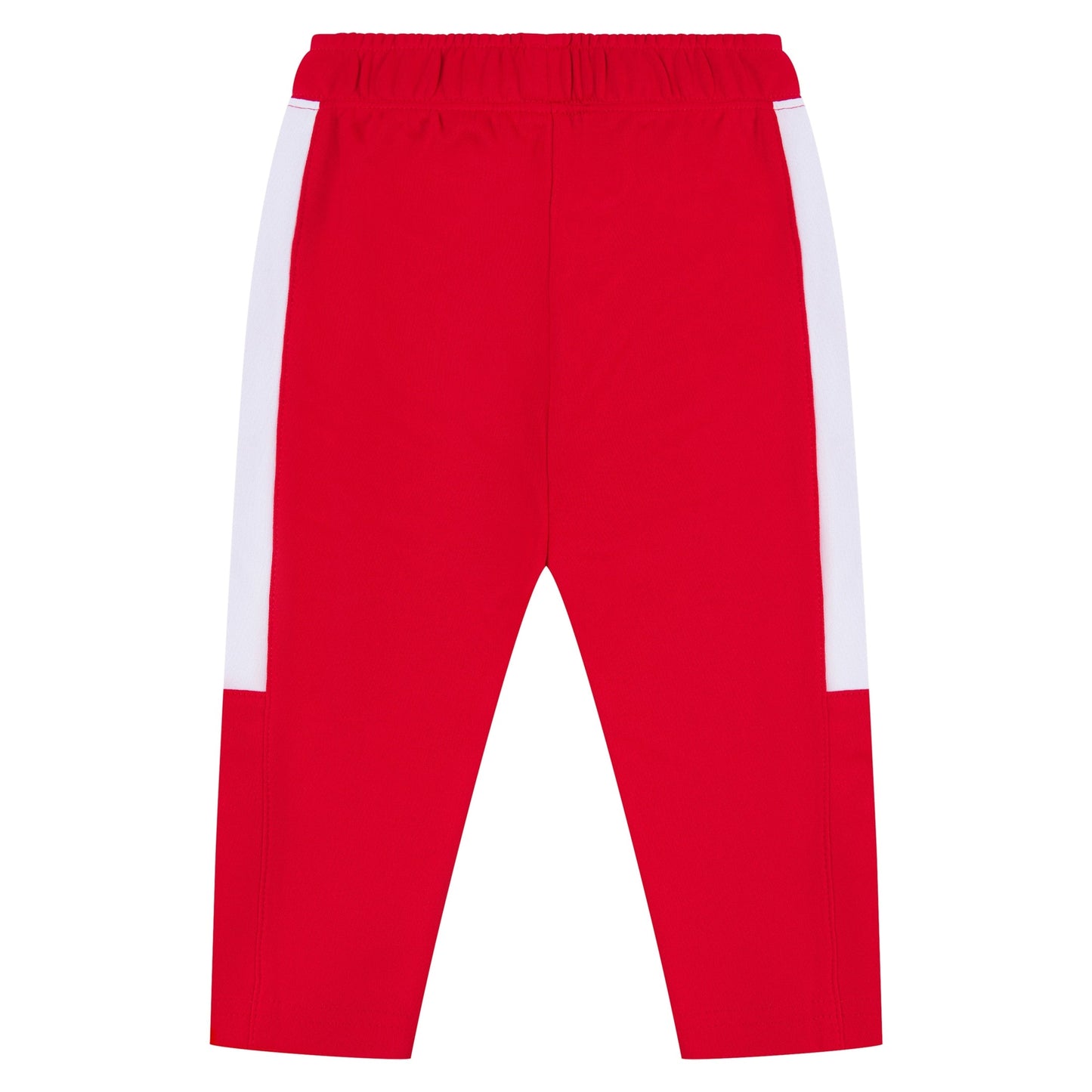 Larkwood Kids Track Bottoms Contrast Panels Elasticated Waistband Sportswear