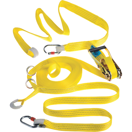Delta Plus SPEEDLINE LV201 20m Temporary Webbing Lifeline with Tensioner