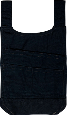 Delta Plus MAPOC Removable Tool Pockets 2 Pack Durable Black Work Storage