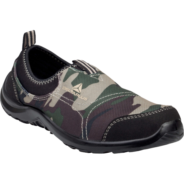 Delta Plus MIAMI S1P CAMO SRC Safety Shoes Steel Toe Anti-Slip Low Cut