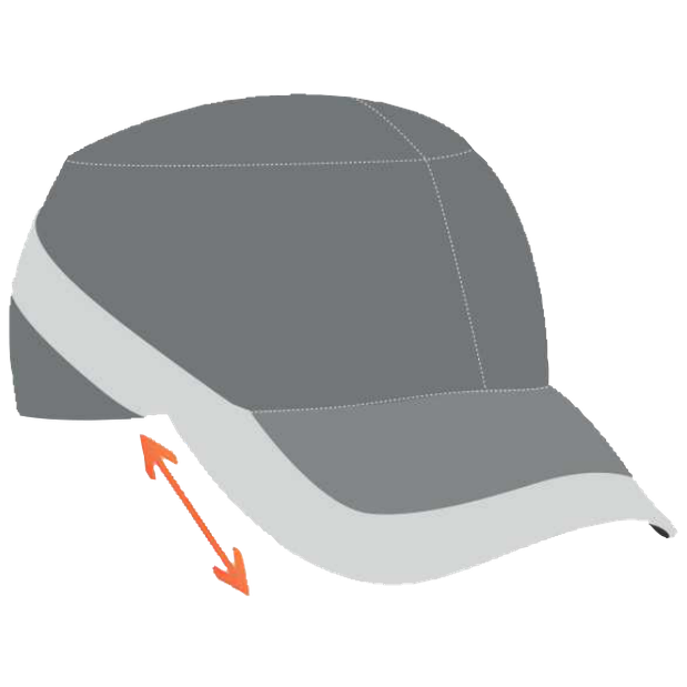 Delta Plus AIR COLTAN Ventilated Lightweight Bump Cap Adjustable Protection