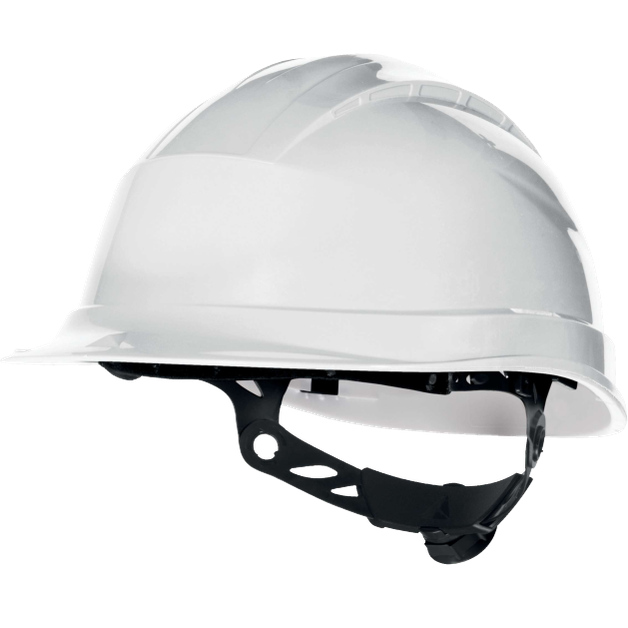 Delta Plus QUARTZ UP III Safety Helmet D Rotor Ratchet Adjustment Non-Vented
