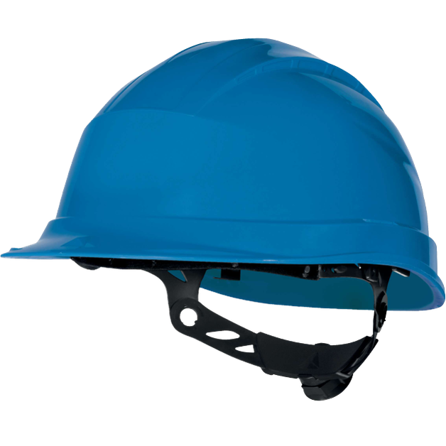 Delta Plus QUARTZ UP III Safety Helmet D Rotor Ratchet Adjustment Non-Vented
