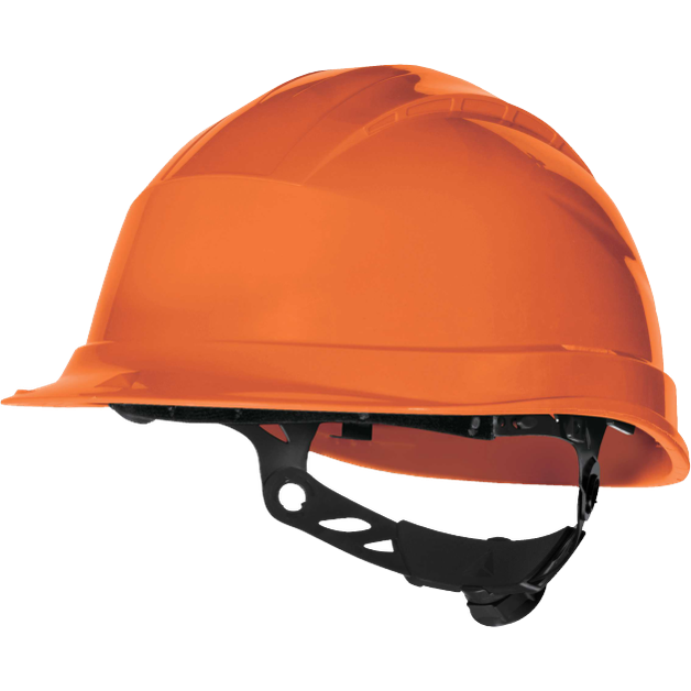 Delta Plus QUARTZ UP III Safety Helmet D Rotor Ratchet Adjustment Non-Vented