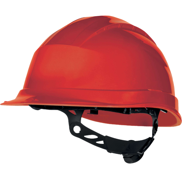 Delta Plus QUARTZ UP III Safety Helmet D Rotor Ratchet Adjustment Non-Vented
