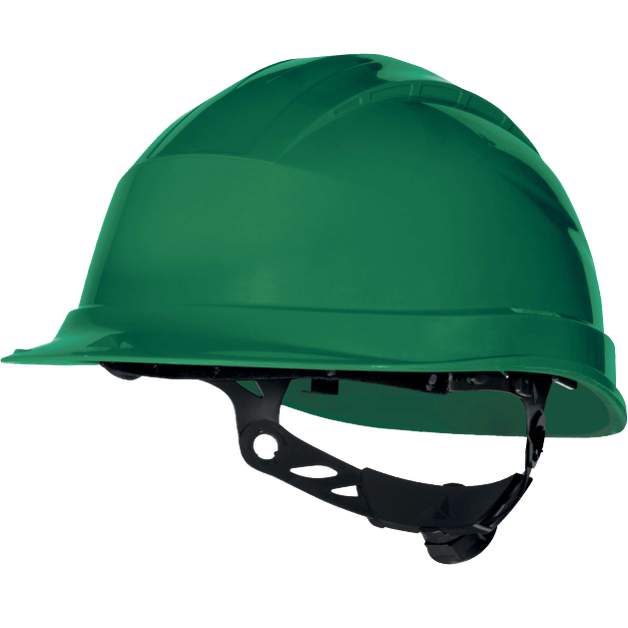 Delta Plus QUARTZ UP III Safety Helmet D Rotor Ratchet Adjustment Non-Vented