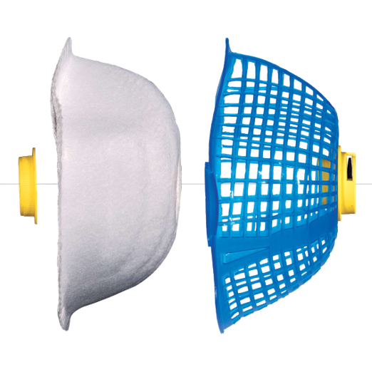 Delta Plus SPIDERMASK P3 Respirator Reusable with Replaceable Filters