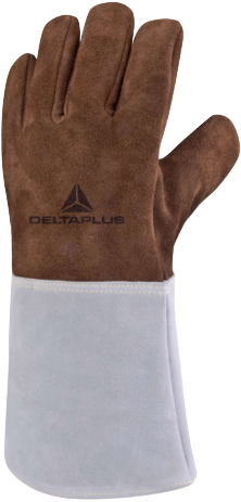 Delta Plus TER250 Welding Gloves - Split Leather, Aramid Lining, Size 10