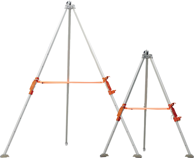 Delta Plus TRA20 Telescopic Tripod for Confined Space Rescue 2m Grey