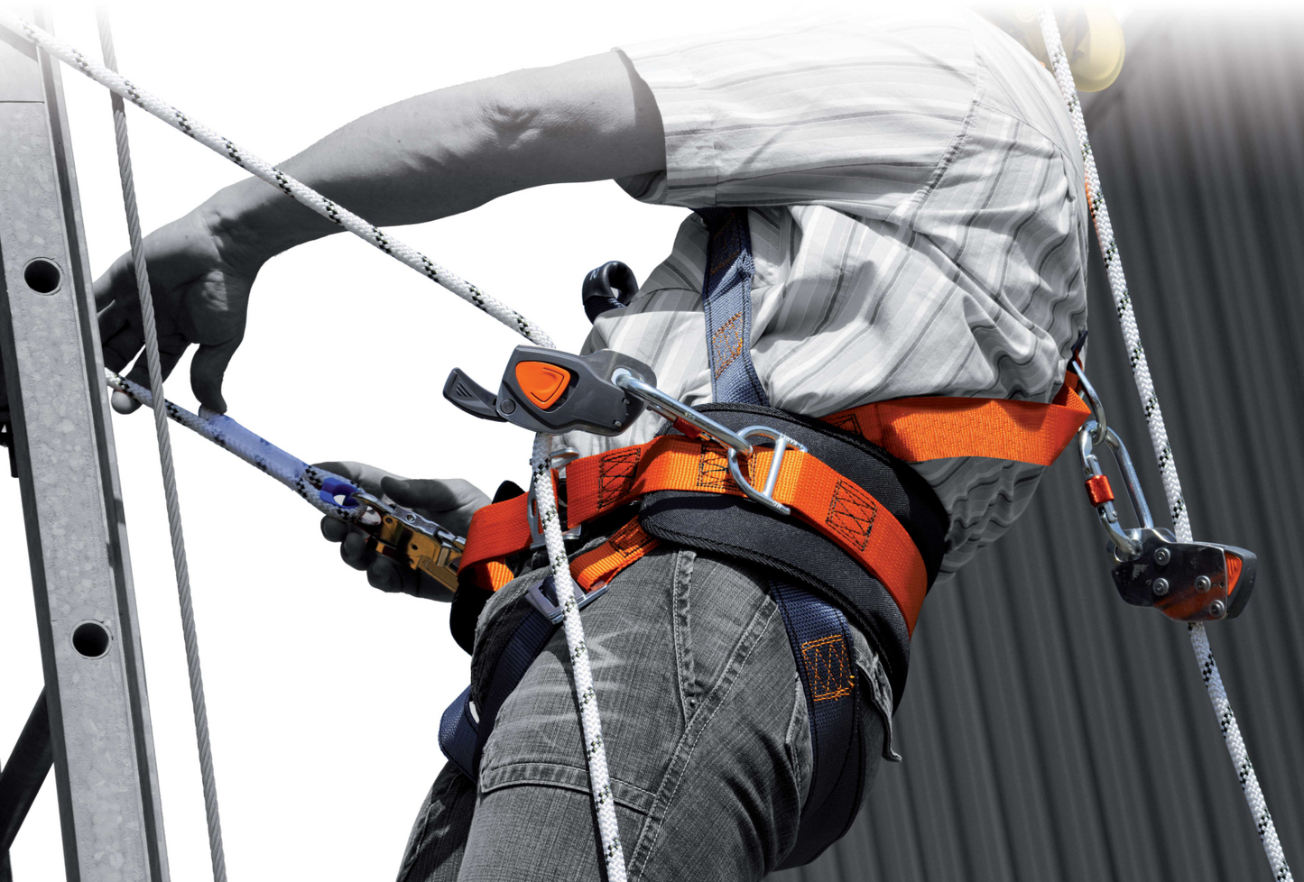 Delta Plus CAMELEON AN066A Sliding Fall Arrest System with Energy Absorber