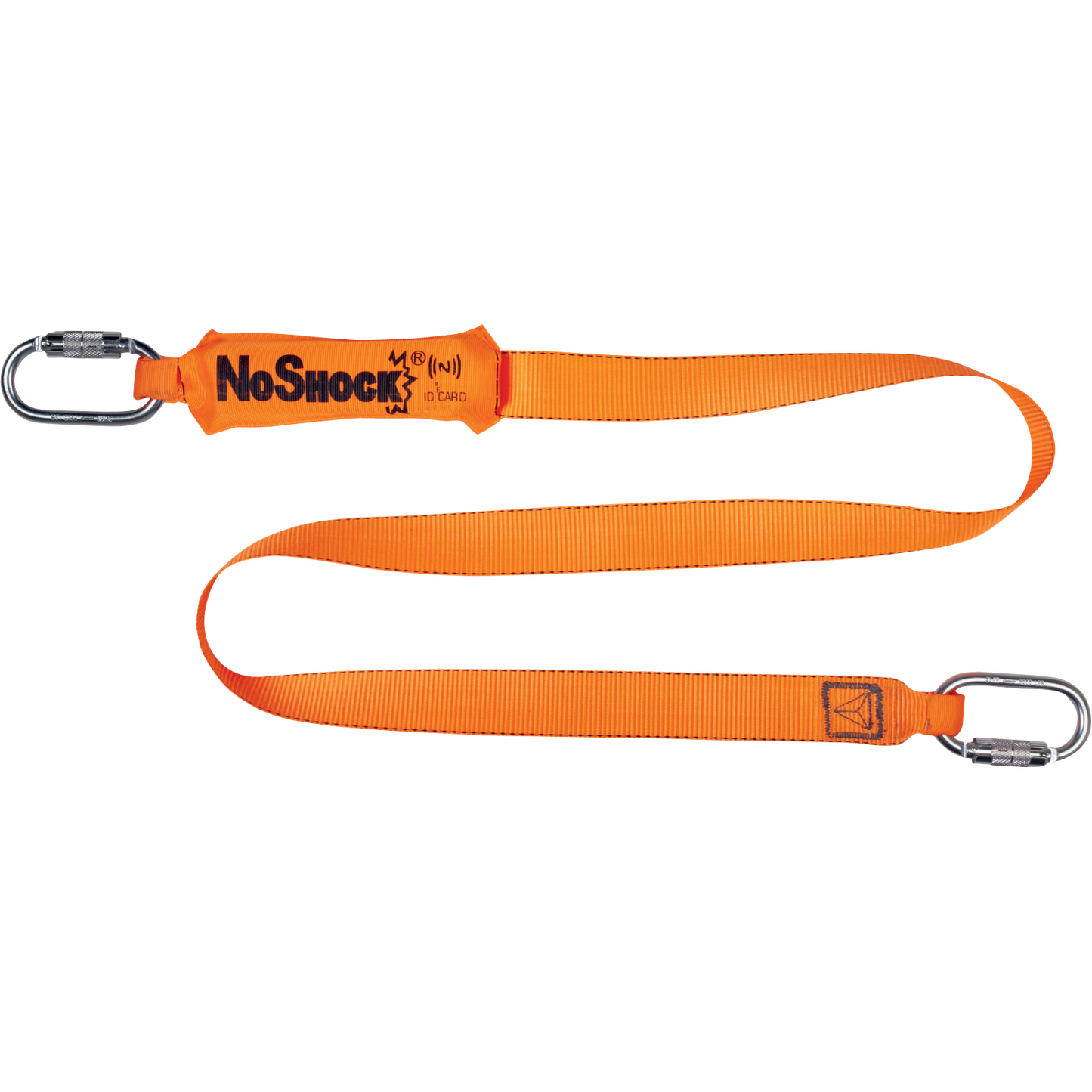 Delta Plus AN203200ZZ 2m Energy Absorbing Lanyard High-Strength Orange
