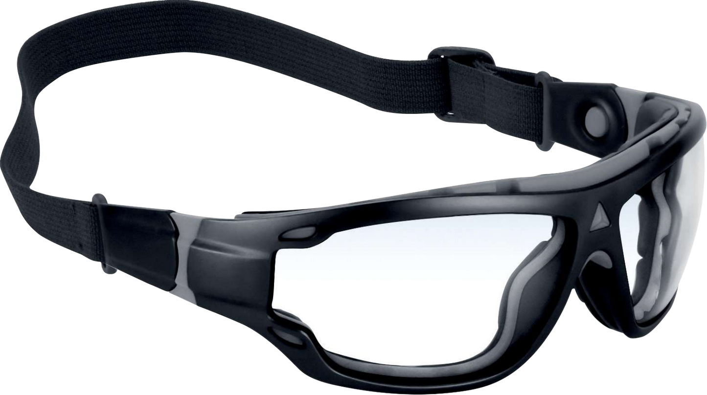 Delta Plus BLOW2 Clear 2-in-1 Safety Glasses Anti-Fog Anti-Scratch UV Protection