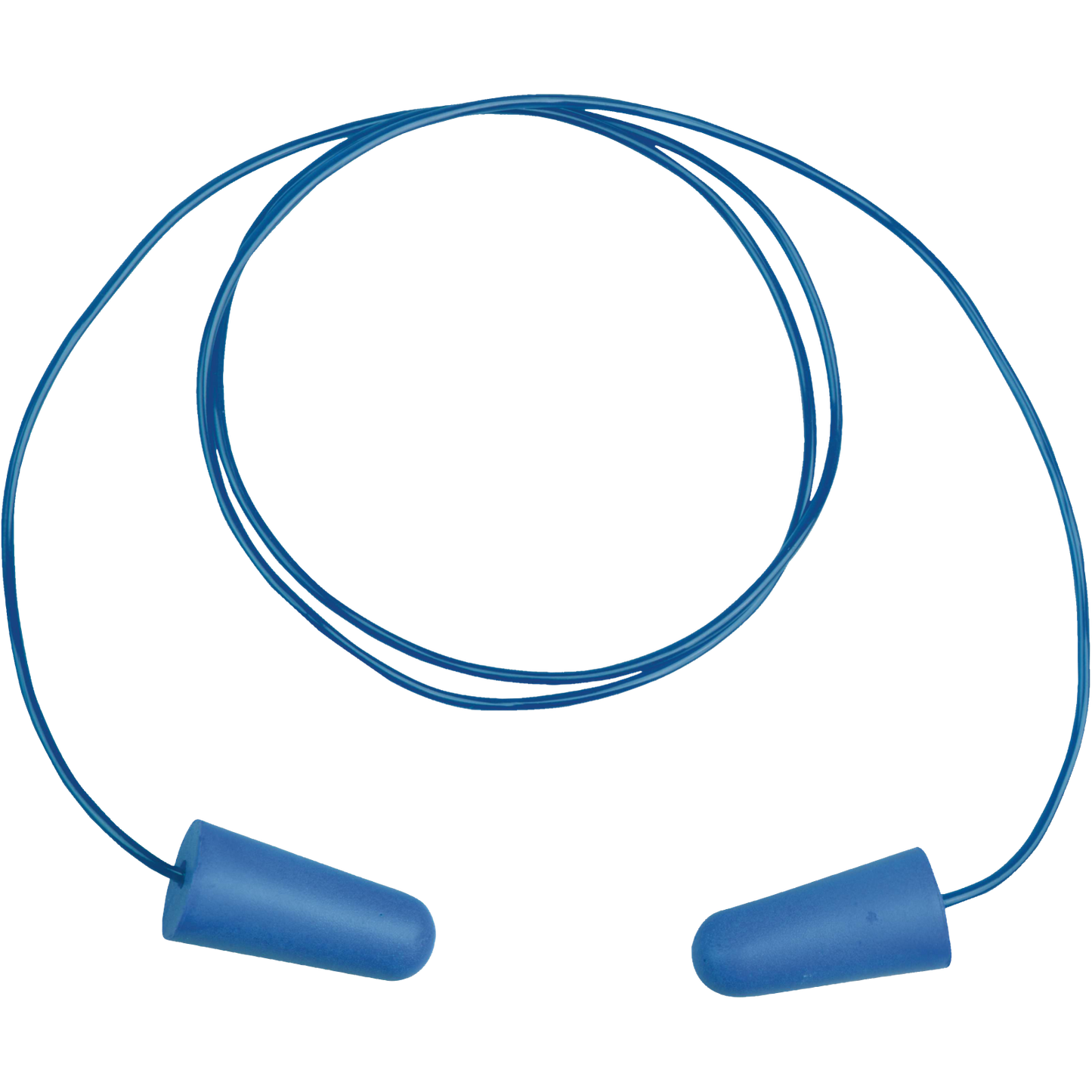 Delta Plus Detectable Disposable Earplugs PU Foam Corded 10 Pairs
