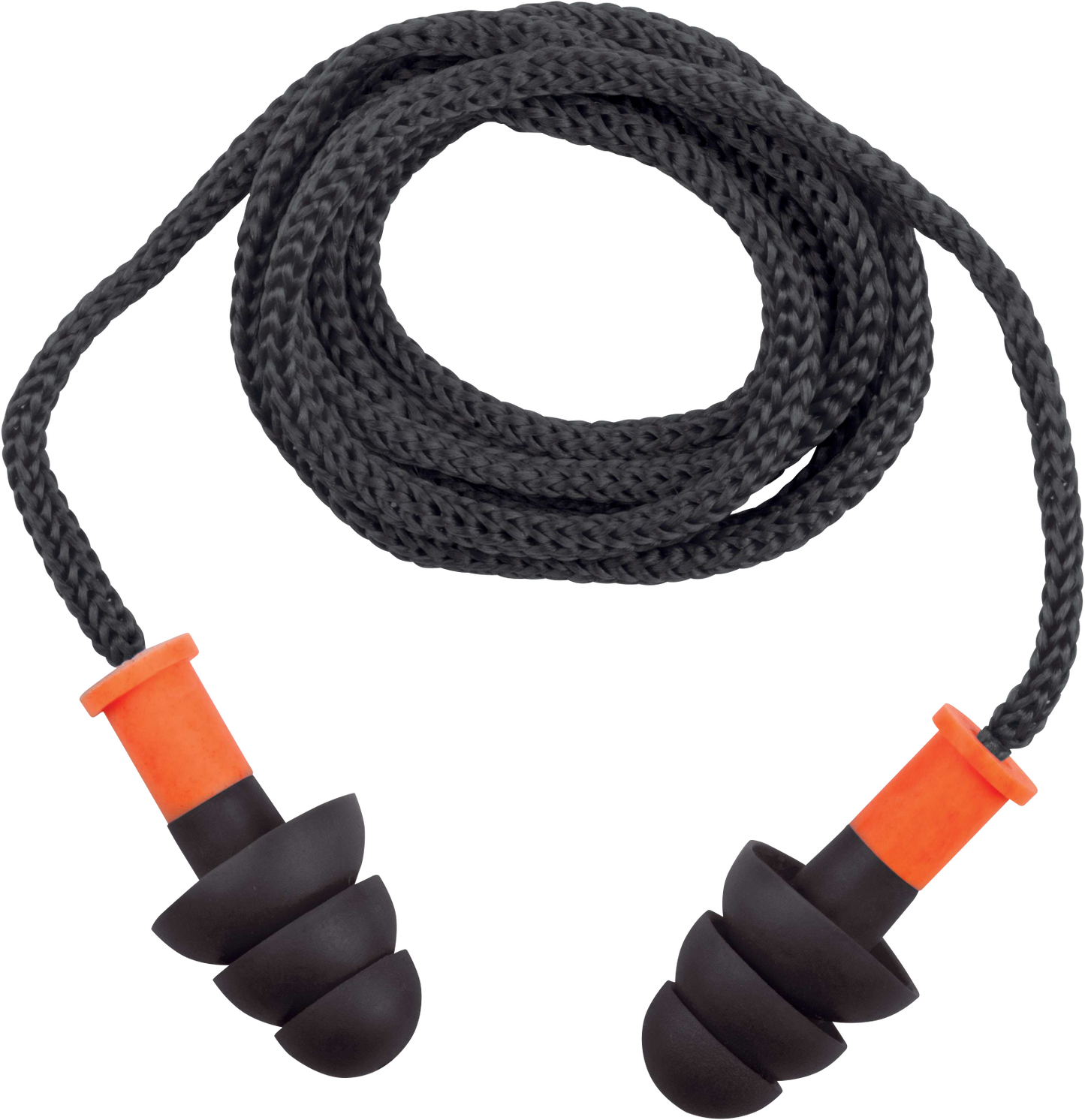 Delta Plus Reusable Earplugs CONICFIR010B 10 Pairs Soft TPR Polymer