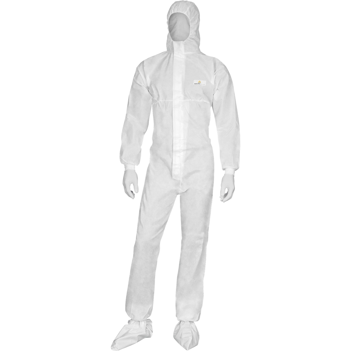 Delta Plus DT221 Disposable Chemical Protection Coveralls Type 5 Unisex M-2XL