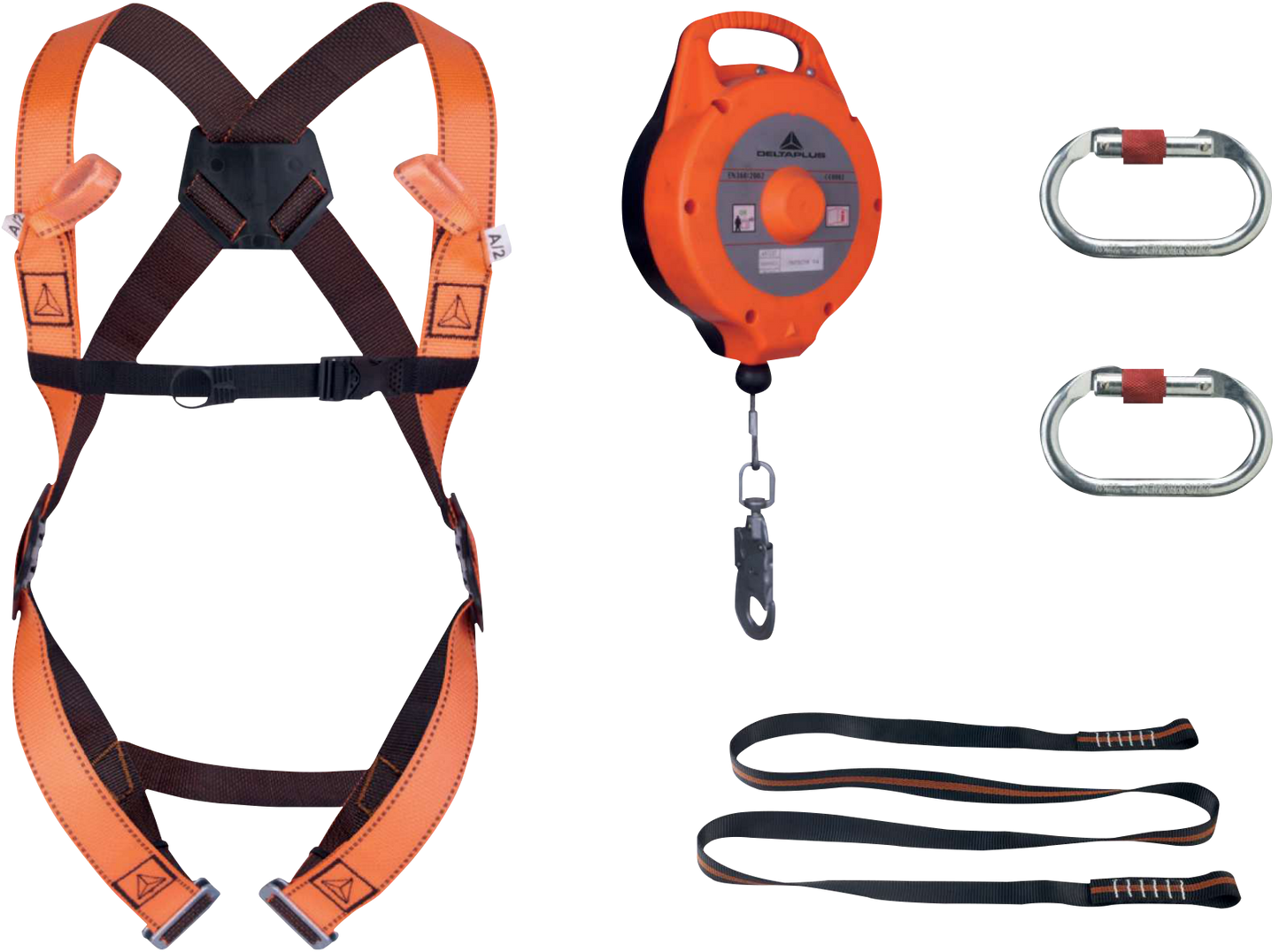 Delta Plus ELARA270 Fall Arrest Kit for Vertical Work - Safety Harness Set