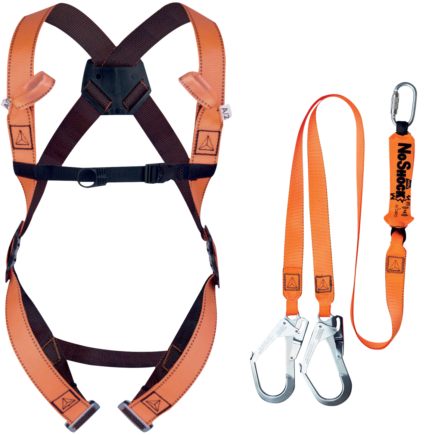 Delta Plus ELARA280V2 Fall Arrest Kit with Double Lanyard for Scaffolding