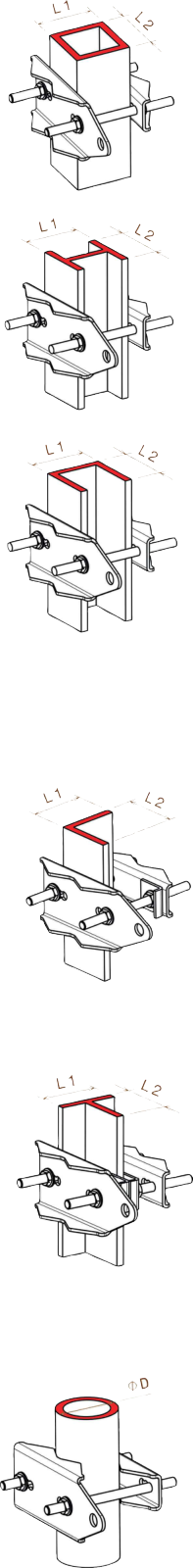 Delta Plus AN802 Intermediate Lifeline Feedthrough Stainless Steel Anchor