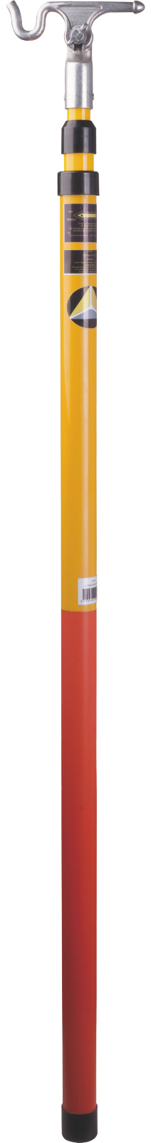 Delta Plus LV403 Telescopic Pole 1m-3m Fall Protection Durable Glass Fibre
