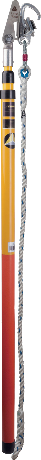 Delta Plus LV402 Adapter Connector - Rescue Poles Durable Steel 20 Year Lifespan
