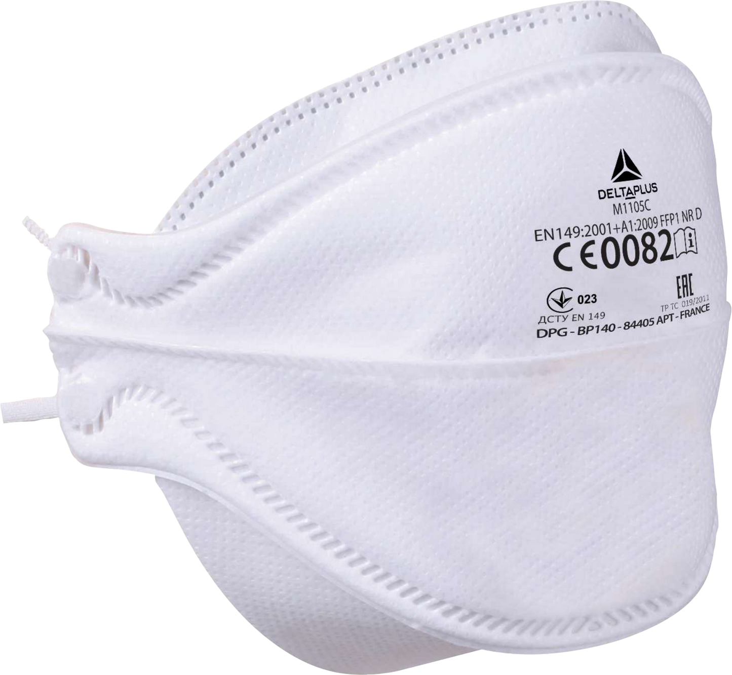 Delta Plus M1105 FFP1 Disposable Respiratory Mask Box of 20 Comfortable Fit