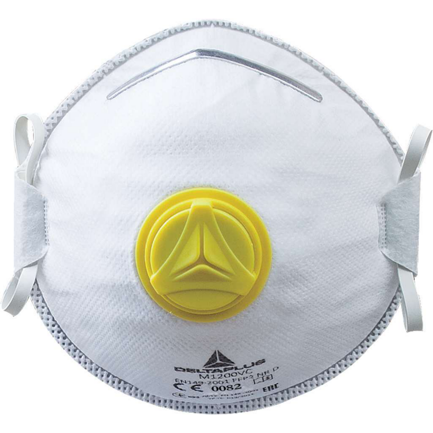 Delta Plus M1200V P2 Disposable Respiratory Mask with Valve - Box of 10