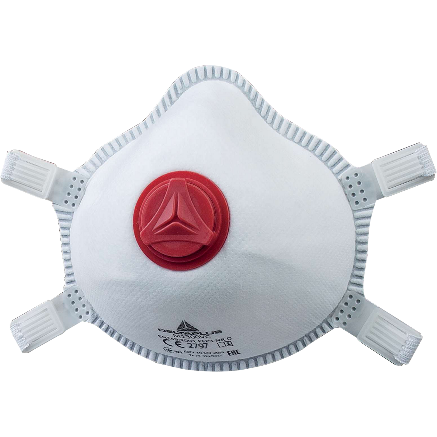 Delta Plus M1300V P3 Disposable Respiratory Mask with Valve - Box of 5