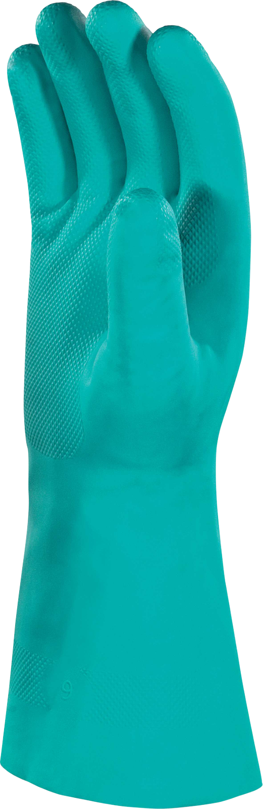 Delta Plus NITREX VE803 Chemical-Resistant Nitrile Gloves Green Size 9-11