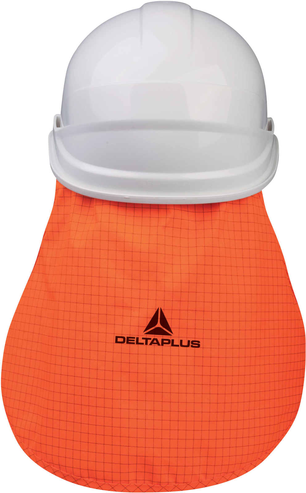 Delta Plus NECKALPHA Neck Protector for Helmets Lightweight Orange Safety Gear