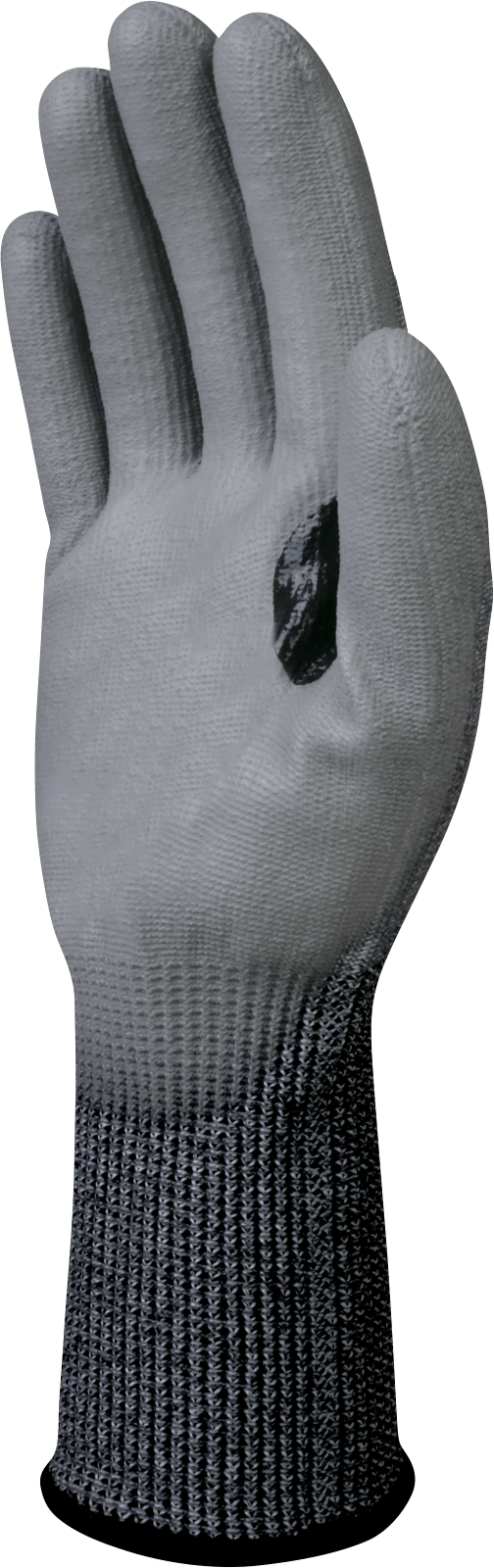Delta Plus Cut-Resistant Work Gloves DPVECUTD09 Long Cuff PU Coated Size 9-11