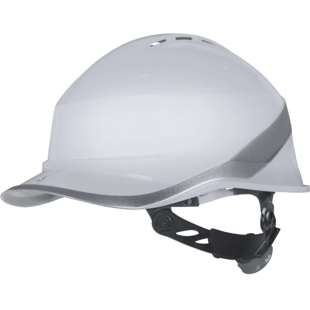 Delta Plus Diamond VI Wind Safety Helmet Lightweight Vented ABS Adjustable Fit