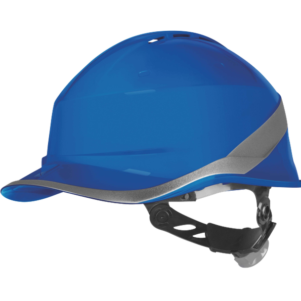 Delta Plus Diamond VI Wind Safety Helmet Lightweight Vented ABS Adjustable Fit