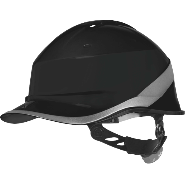 Delta Plus Diamond VI Wind Safety Helmet Lightweight Vented ABS Adjustable Fit