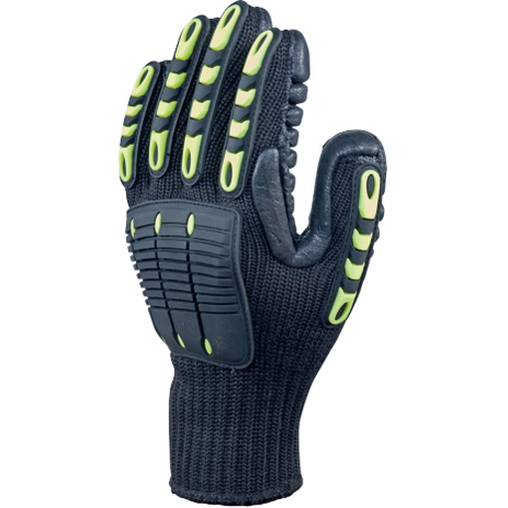 Delta Plus VV904 Anti-Vibration Gloves, Heavy-Duty, Nitrile Coated, Ergonomic