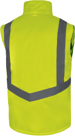 Delta Plus OPTIMUM3 Hi-Vis 5-in-1 Waterproof Parka Unisex S-5XL Fleece Lined