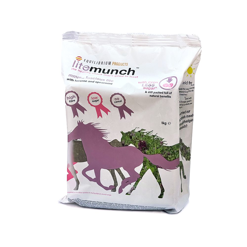 Equilibrium Litemunch High Fibre Low Sugar Horse Munch Block Treat