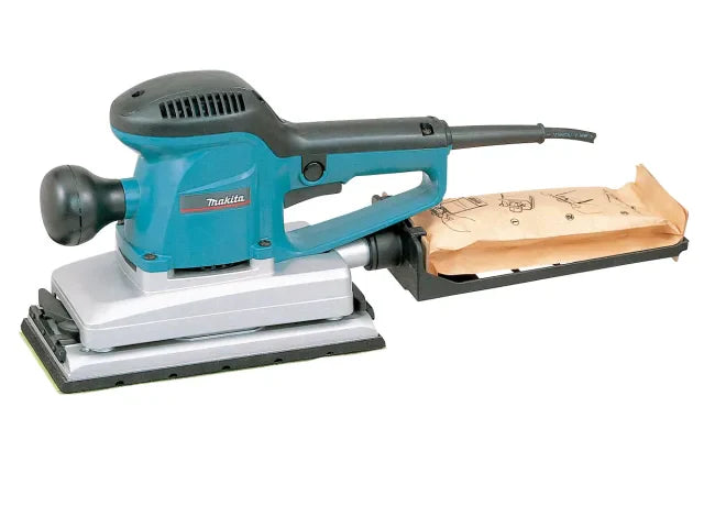 Makita BO4900 1/2 Sheet Finishing Sander 330W 240V Low Vibration Dust Bag