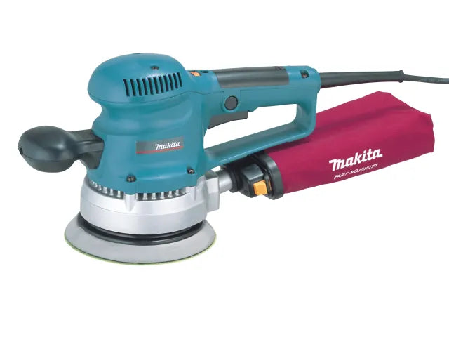 Makita BO6030 150mm Random Orbital Sander 310W 240V with Dust Bag & Pad